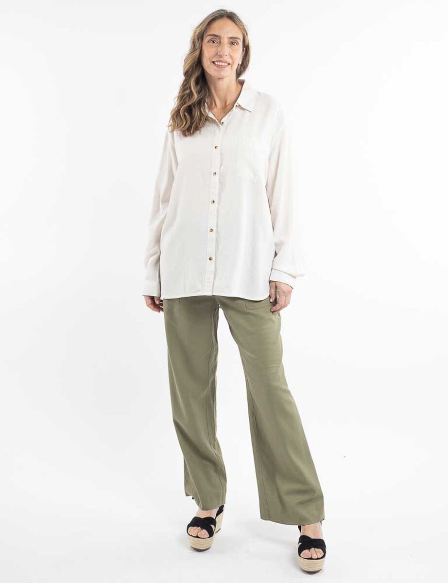 Pantal&oacute;n Lino Mujer Portman Club