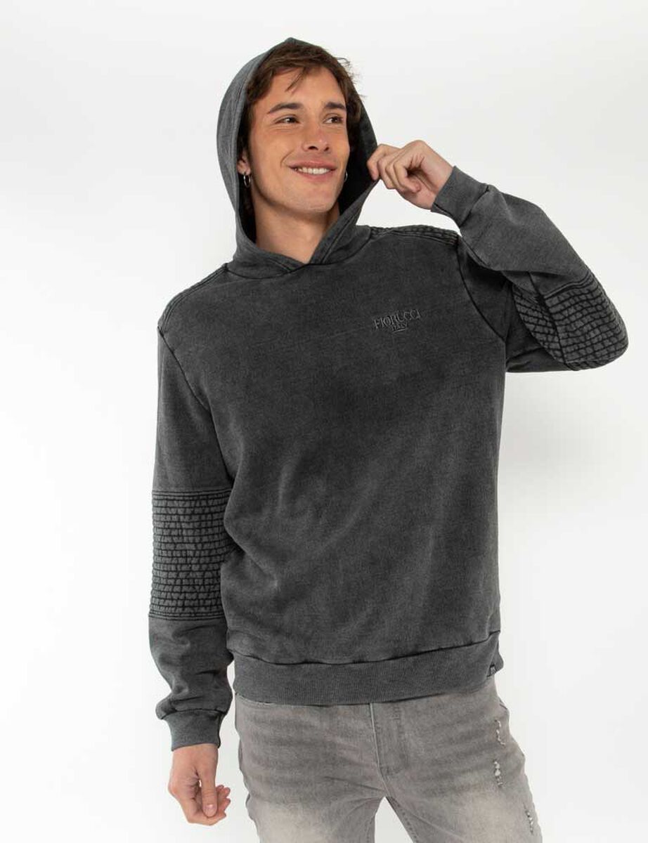Polerón Polar Con Gorro Hombre Fiorucci