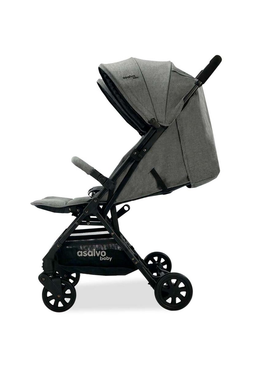 Coche Stroller Double Henry Grey Asalvo