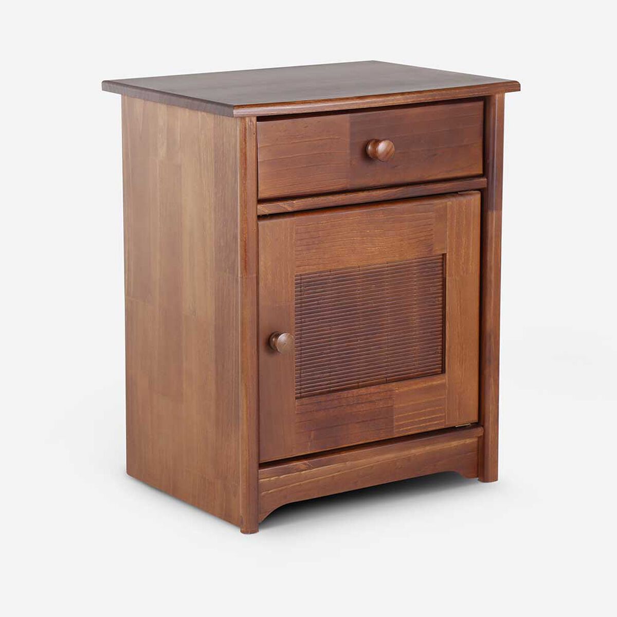 Cama Europea Rosen 2 Plazas Indie + Respaldo + 2 Veladores Veneto