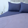 Quilt Doral Hotpress Bi-Color 2 Plazas Lila