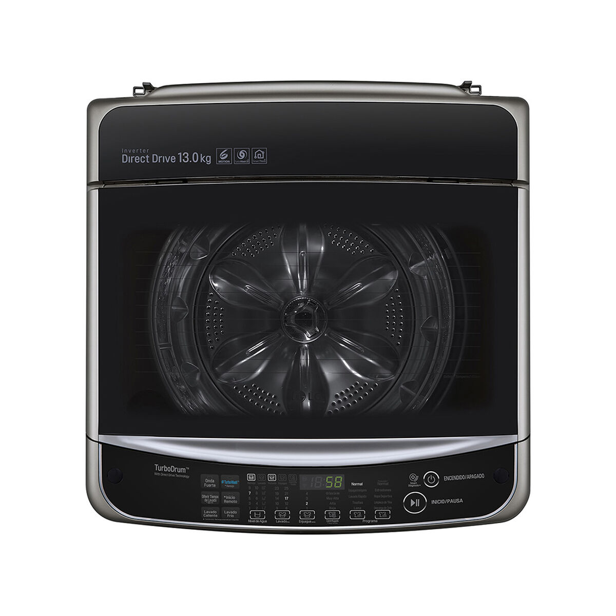 Lavadora Automática LG WT13VS6H 13 kg.
