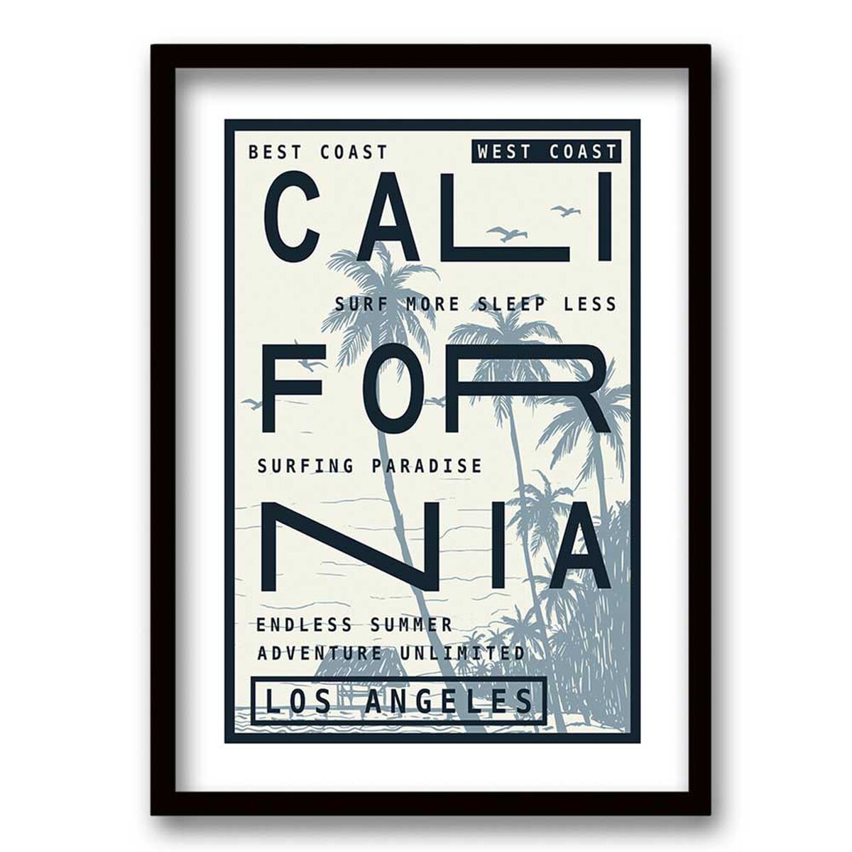 Cuadro Decorativo Retela California 70 x 50 cm