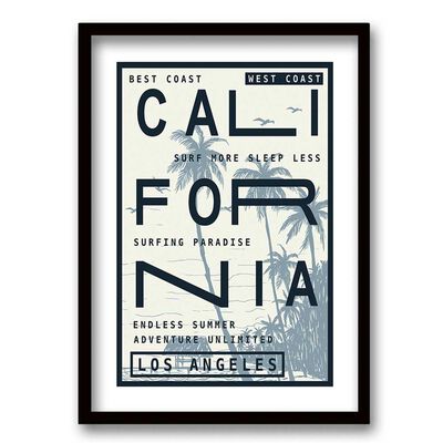 Cuadro Decorativo Retela California 70 x 50 cm