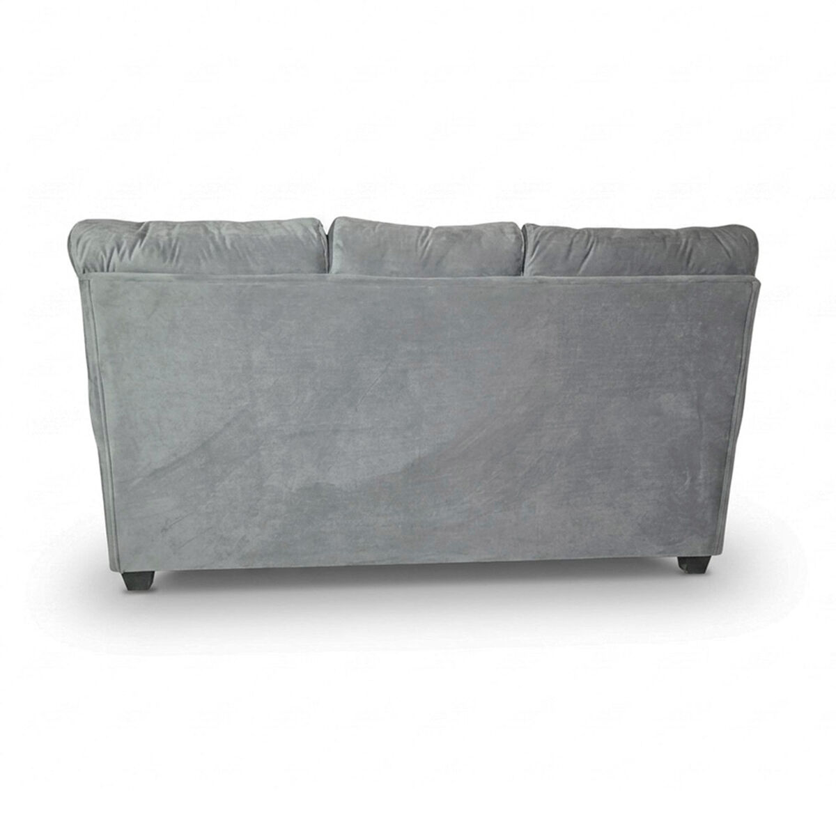 Sof&aacute; Muebles MPR Boston 3 Cuerpos + 2 Pouf Gris
