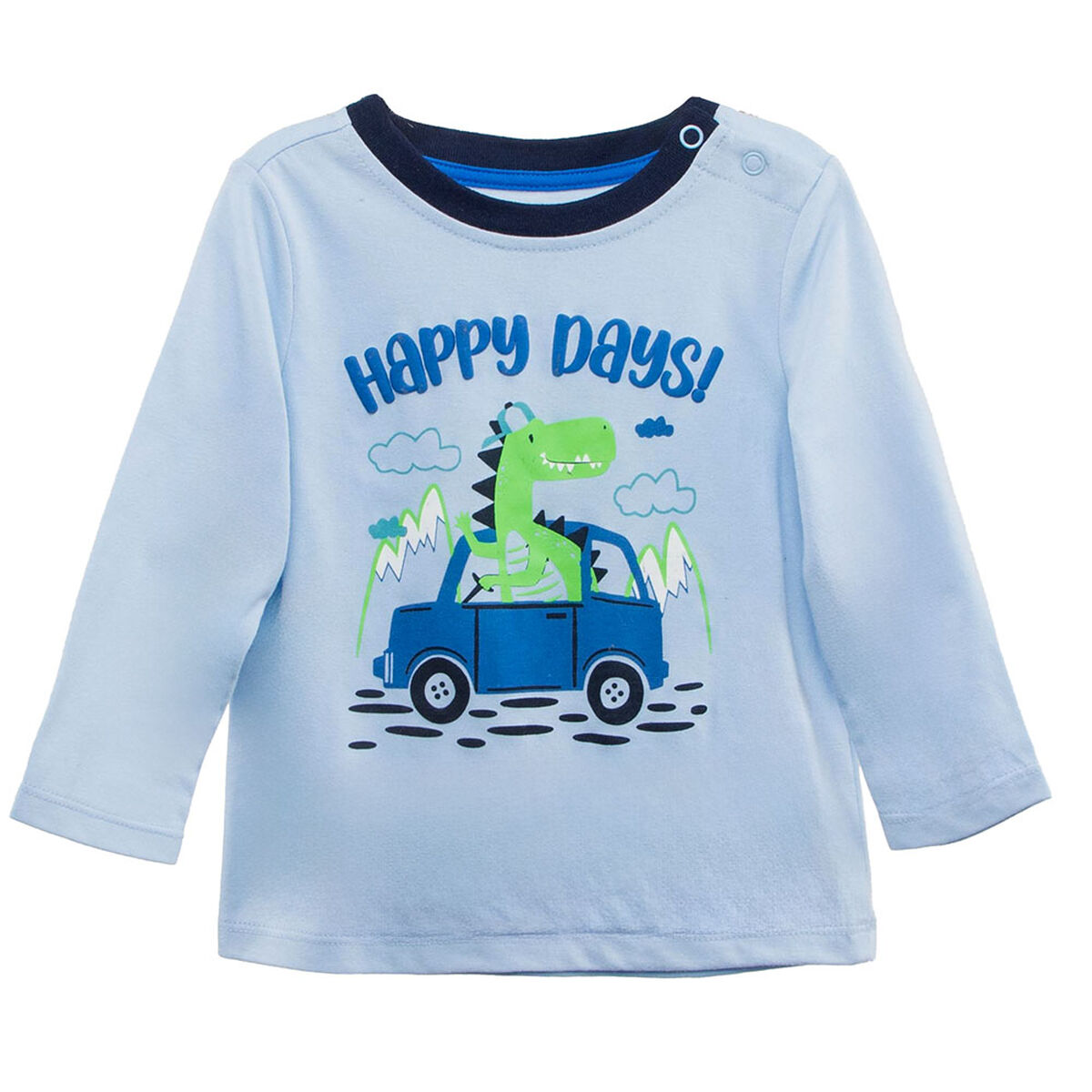 Polera Manga Larga de Algodón Chess Baby