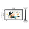 QLED 50" Samsung The Frame Smart TV 4K UHD