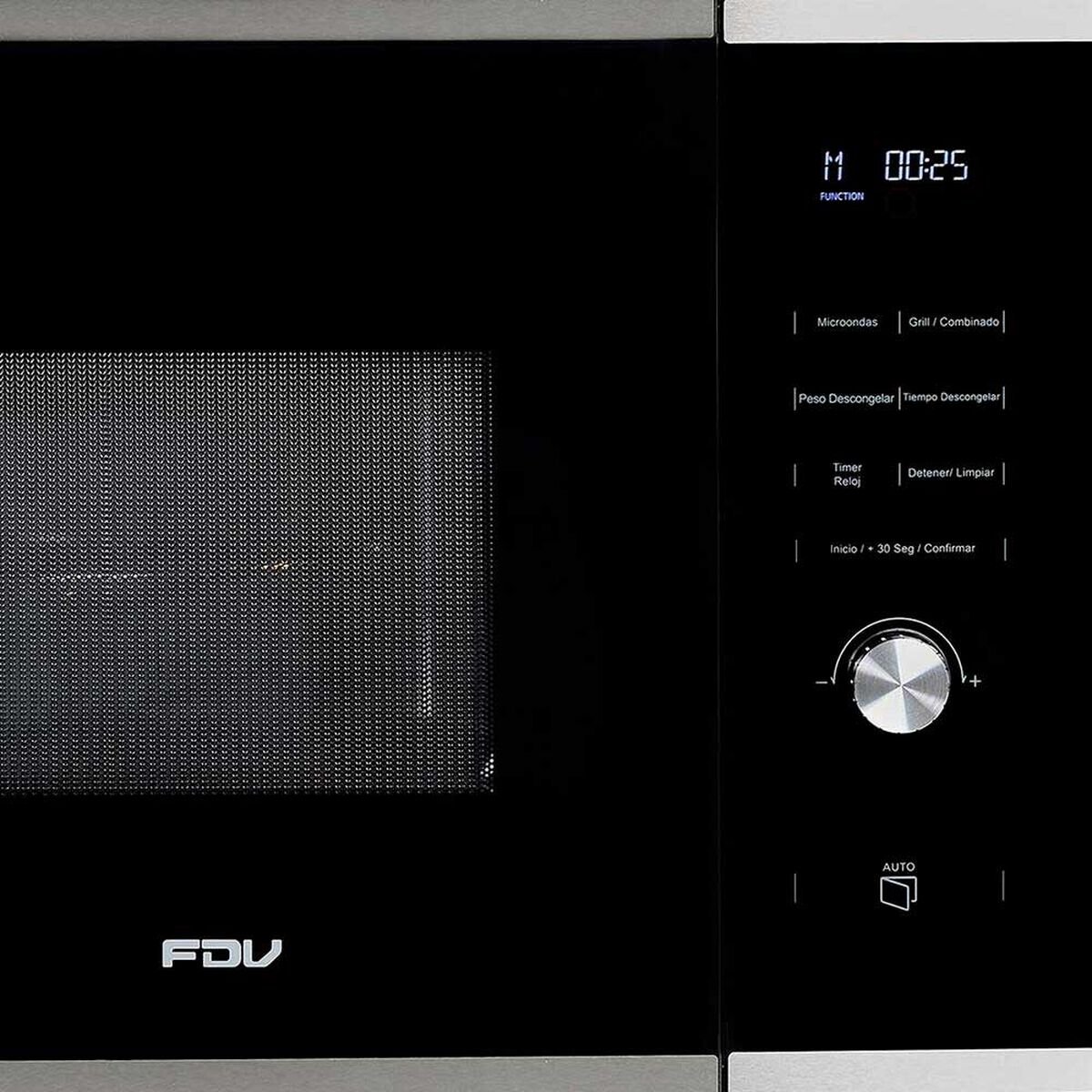 Microondas Empotrable FDV Deluxe Black Pro 25 lts.