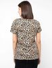 Polera Con Estampado Manga Corta Mujer Fiorucci