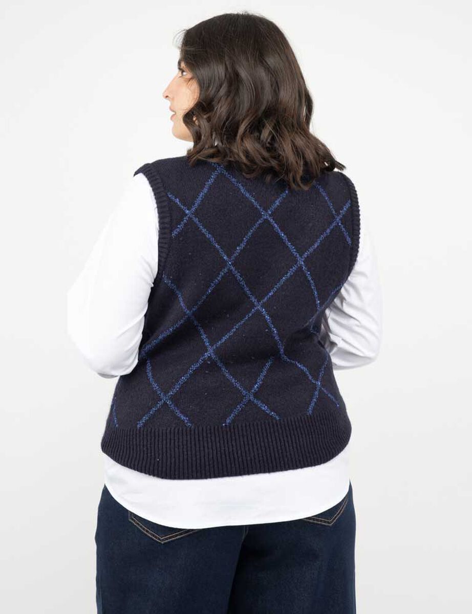 Sweater Sin Mangas Mujer Extralindas