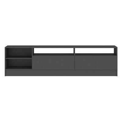 Imagen 2 del producto Rack TV Vekkahome Grafitte Hasta 75"" Gris
