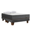 Cama Europea Celta Everest Copper Black King + 2 Almohadas Cotton 50 x 90 cm