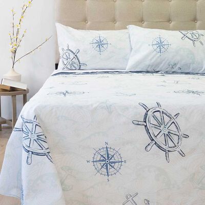 Imagen 2 del producto Juego de Sábanas Doral 144 Hilos Full Premium Waves