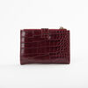 Billetera Ecocuero Burdeo Portman Club