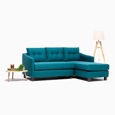 Imagen 2 del producto Sofá Seccional Barra Design Elena Derecho 3 Cuerpos Petróleo