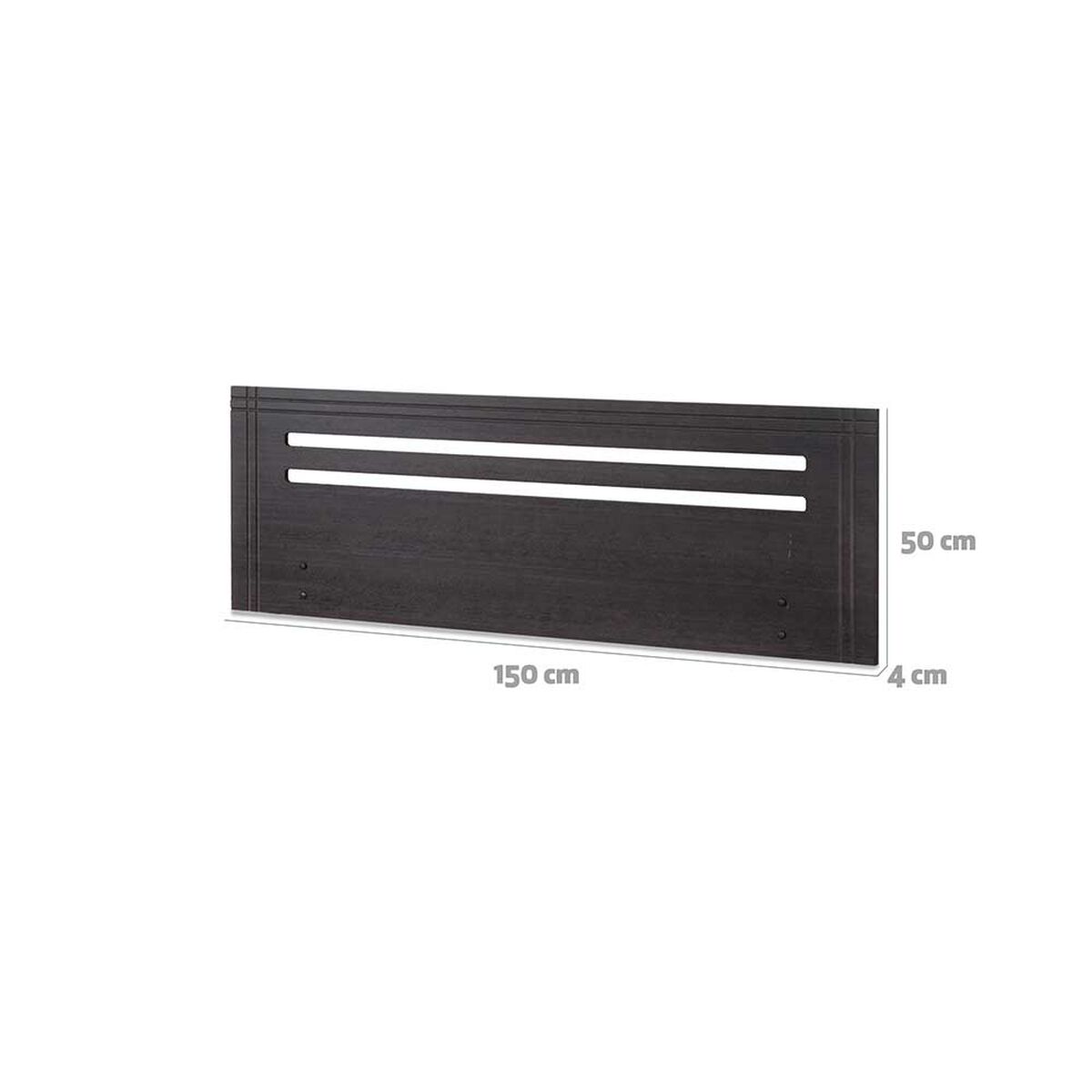Respaldo CIC 2 Plazas Munich Negro
