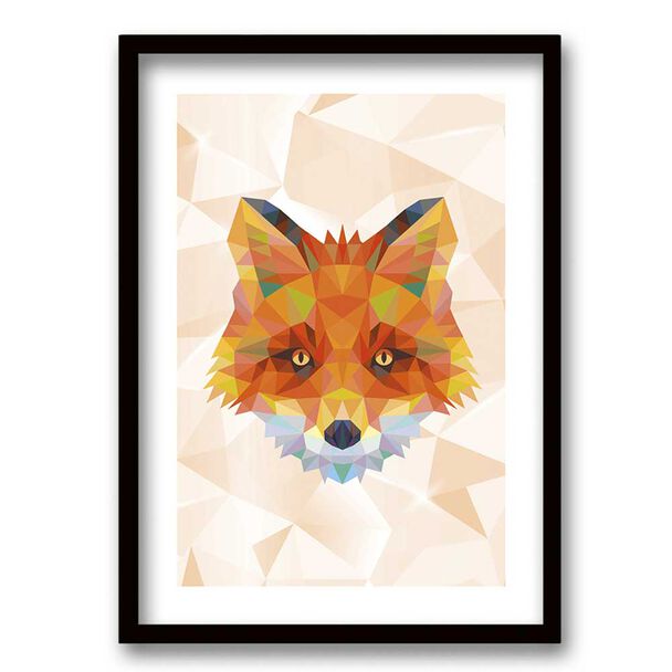 Cuadro Decorativo Retela Fox Triangle 40 x 30 cm