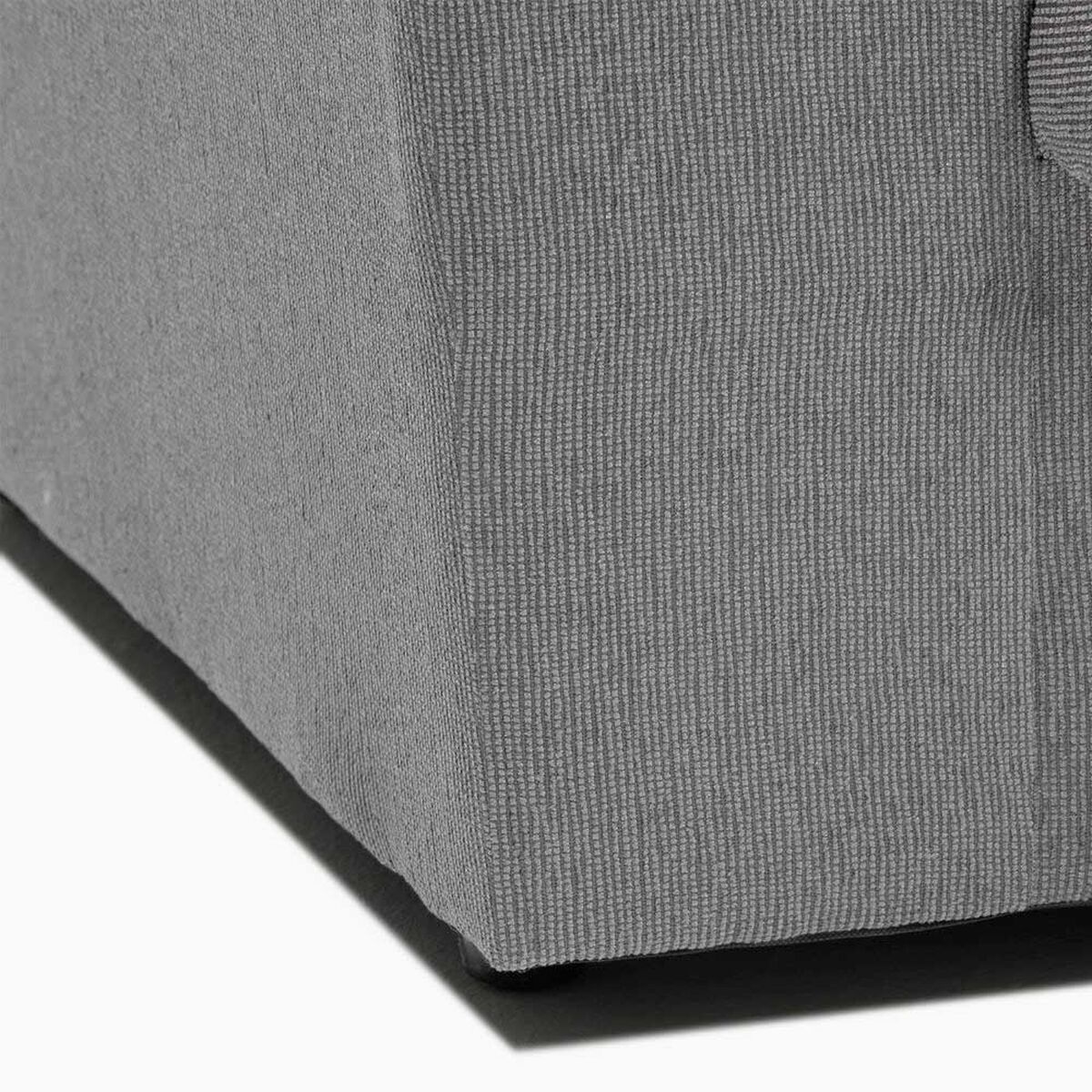 Juego de Living Cabsur Milan Sofá 3 Cuerpos + Sofá 2 Cuerpos Chenille Gris