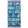 Toalla de Playa Velour Casanova Beach 75 x 150 cm.