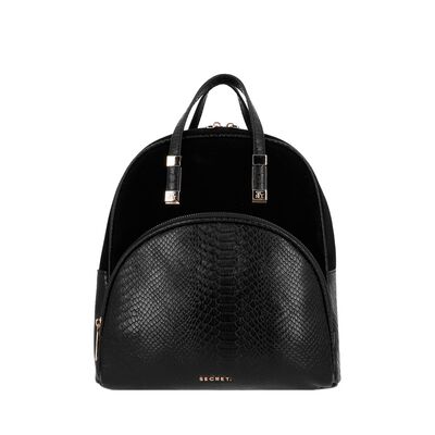 Mochila de Mujer Secret Zagreb SC7 Mediana Negro