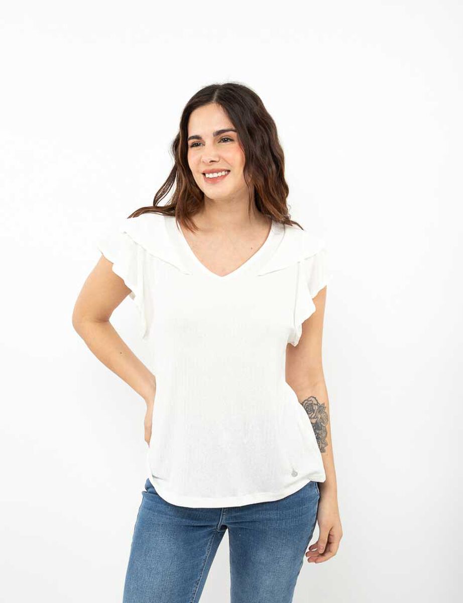 Polera Manga Corta Mujer Zibel