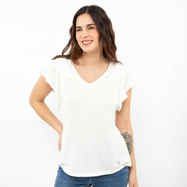 Polera Manga Corta Mujer Zibel
