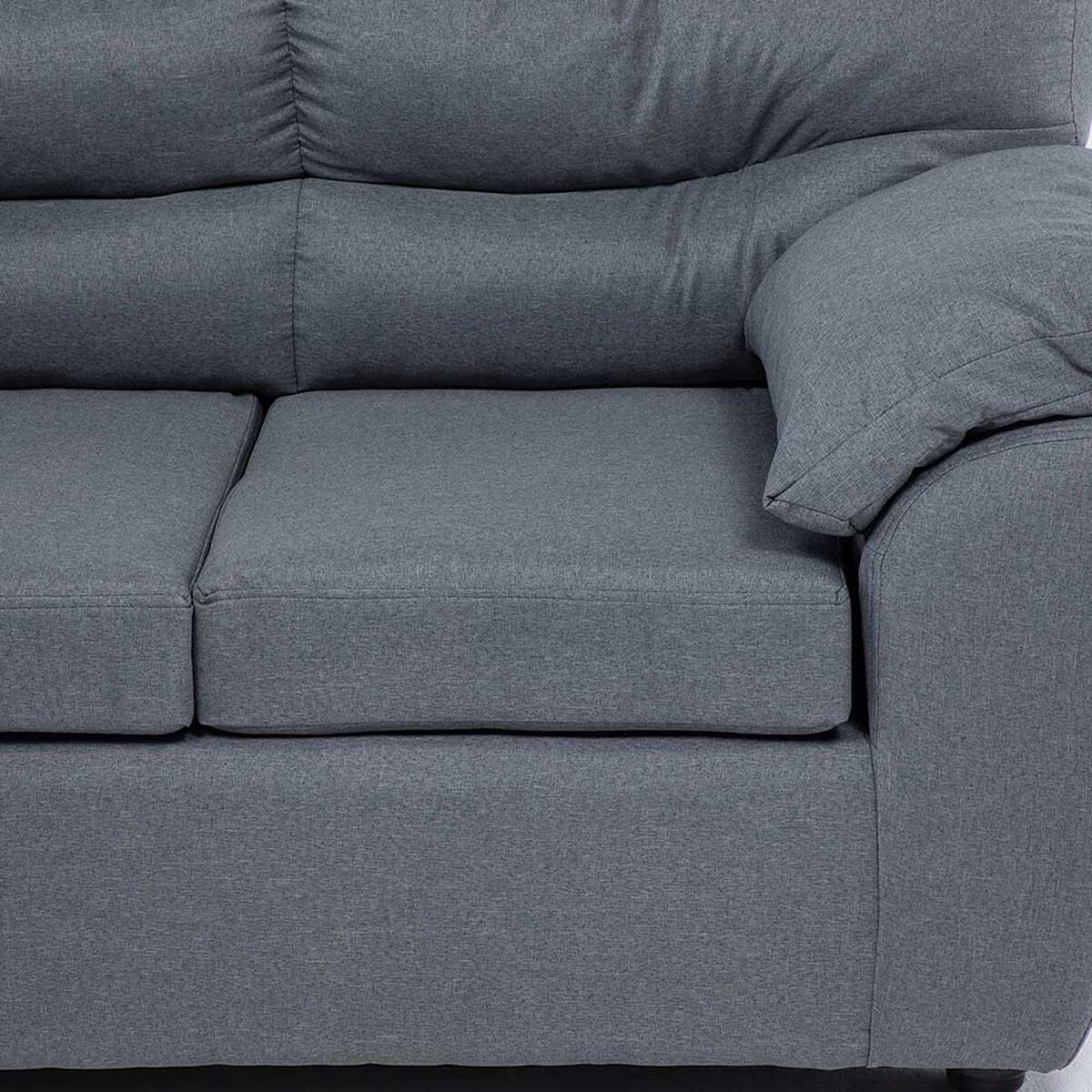 Seccional Esquinero Muebles MPR Arrayán 5 Cuerpos Gris