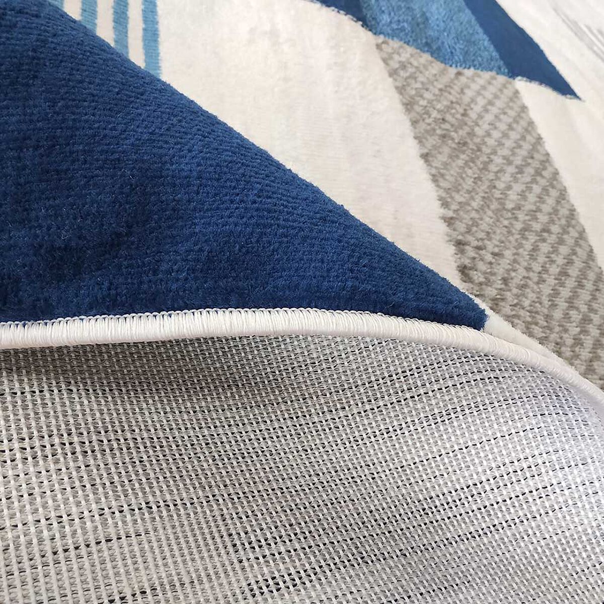 Alfombra Idetex Heatset Evolution 200 x 150 Azul y Beige