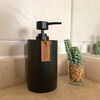 Set 4 Piezas Accesorios de Baño Simplit Cerámica Negro