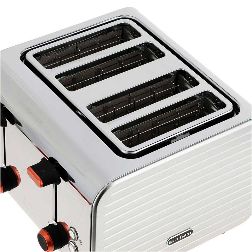 Ursus Trotter UT-ECKART4 4 Rebanadas Plateado, foto 5
