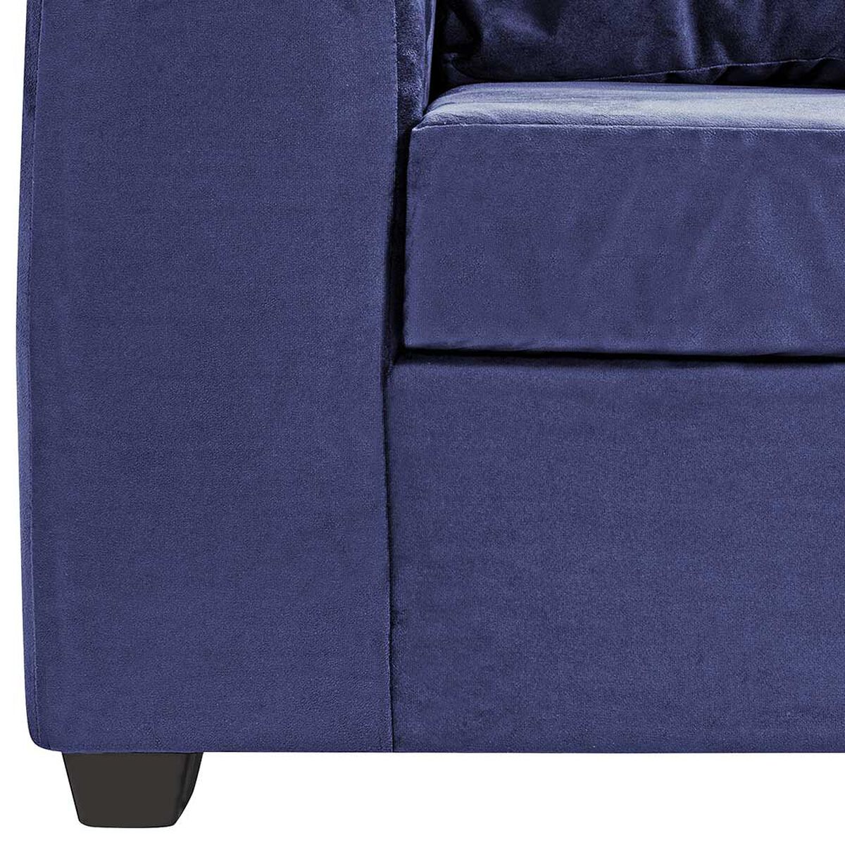 Sofá Seccional Innovamuebles Kahlo 5 Cuerpos Azul