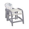 Silla de Comer Portatil Kinder SX Gris Bebesit