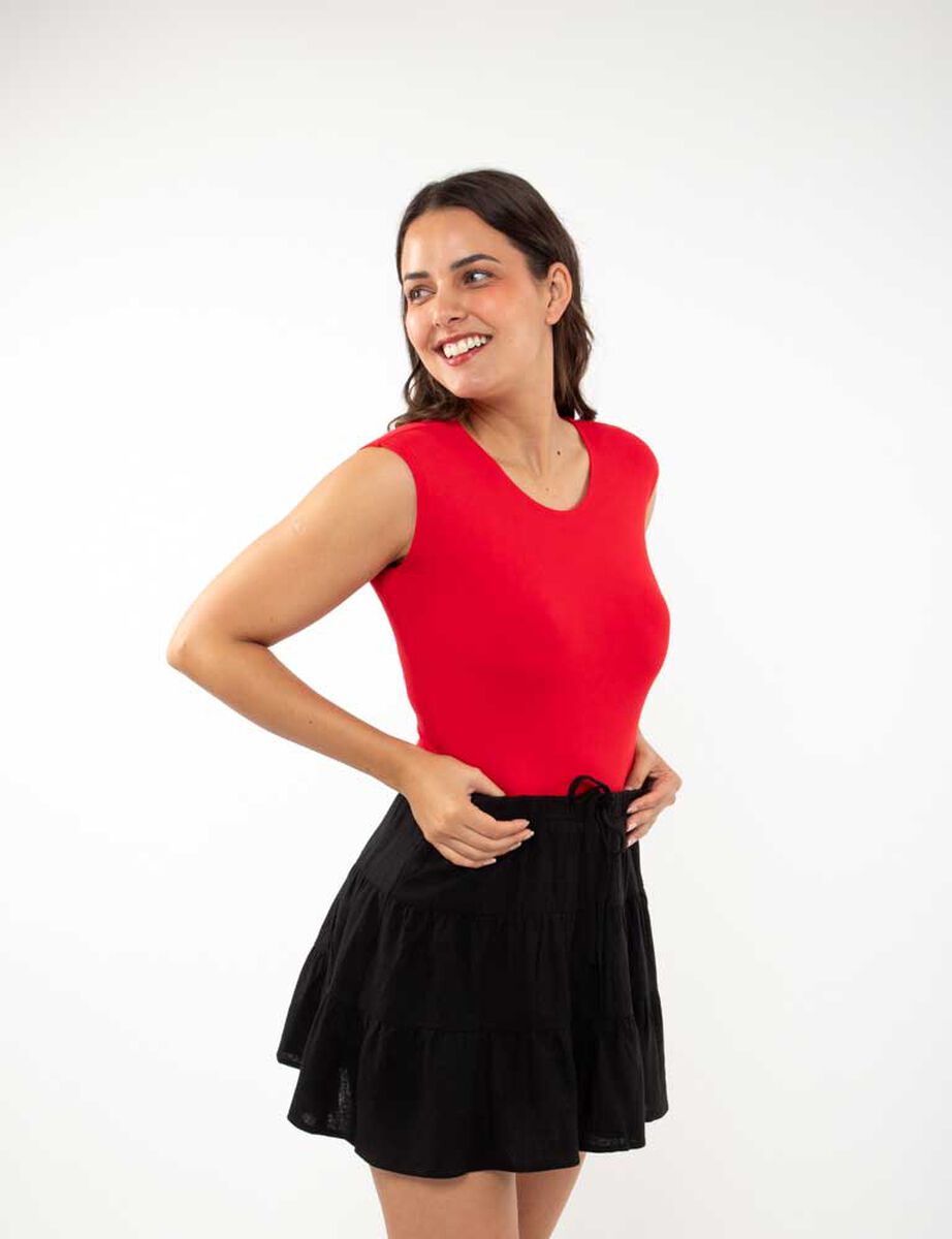 Body Liso Sin Mangas Mujer Zibel