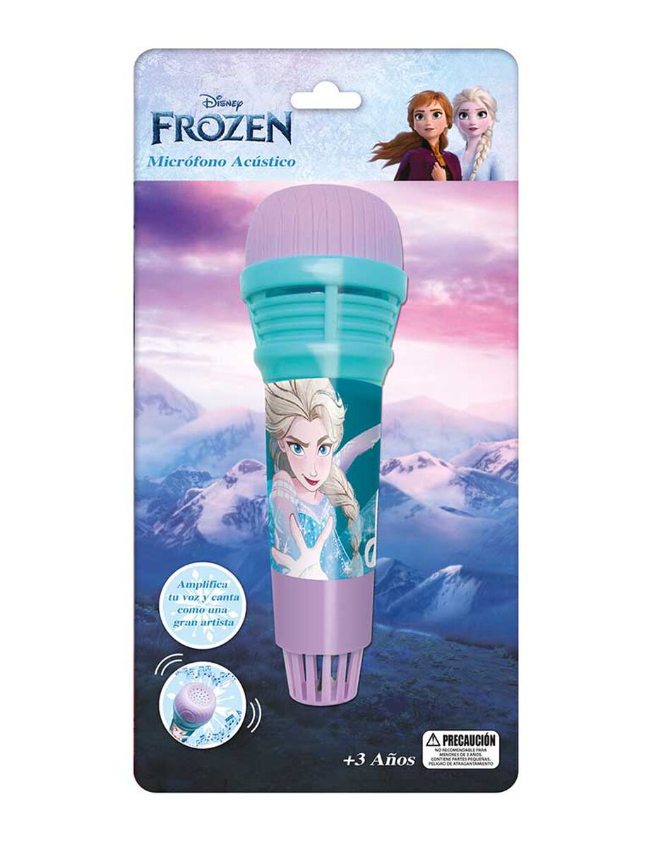 Micrófono Acústico Blíster Frozen Disney