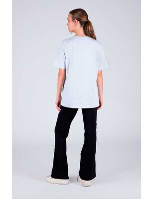 Imagen 2 del producto Polera Mujer Everlast Melange, Negro, White