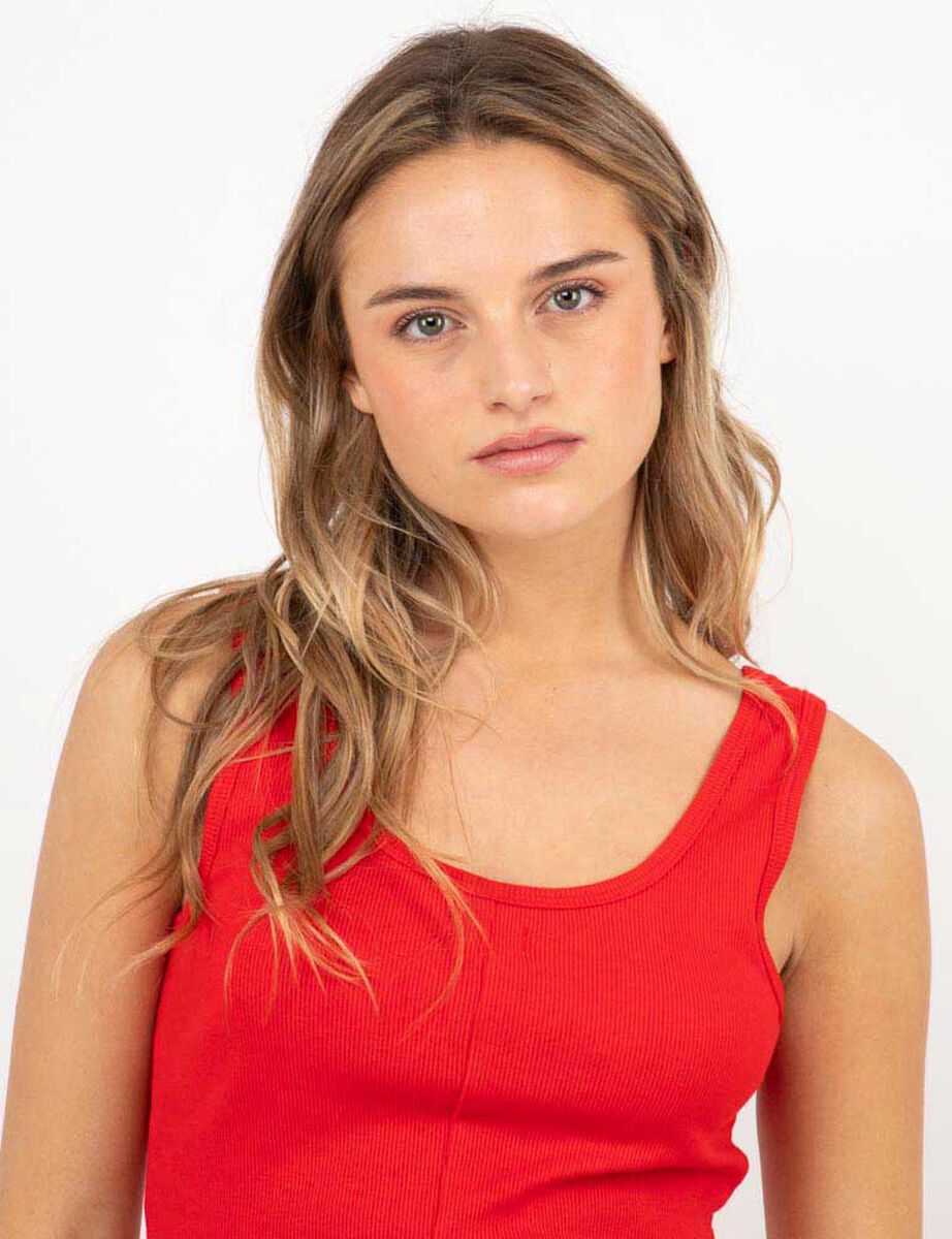 Vestido Corto Slim Sin Mangas Mujer Icono