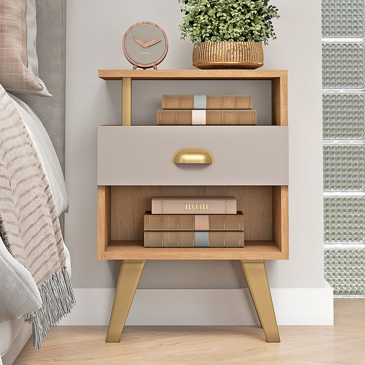 Velador Vekkahome Iconic 1 Cajon Café