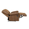 Juego de Living Reclinable Daniels Castle Sof&aacute; 3 Cuerpos + 2 Bergere Caf&eacute;