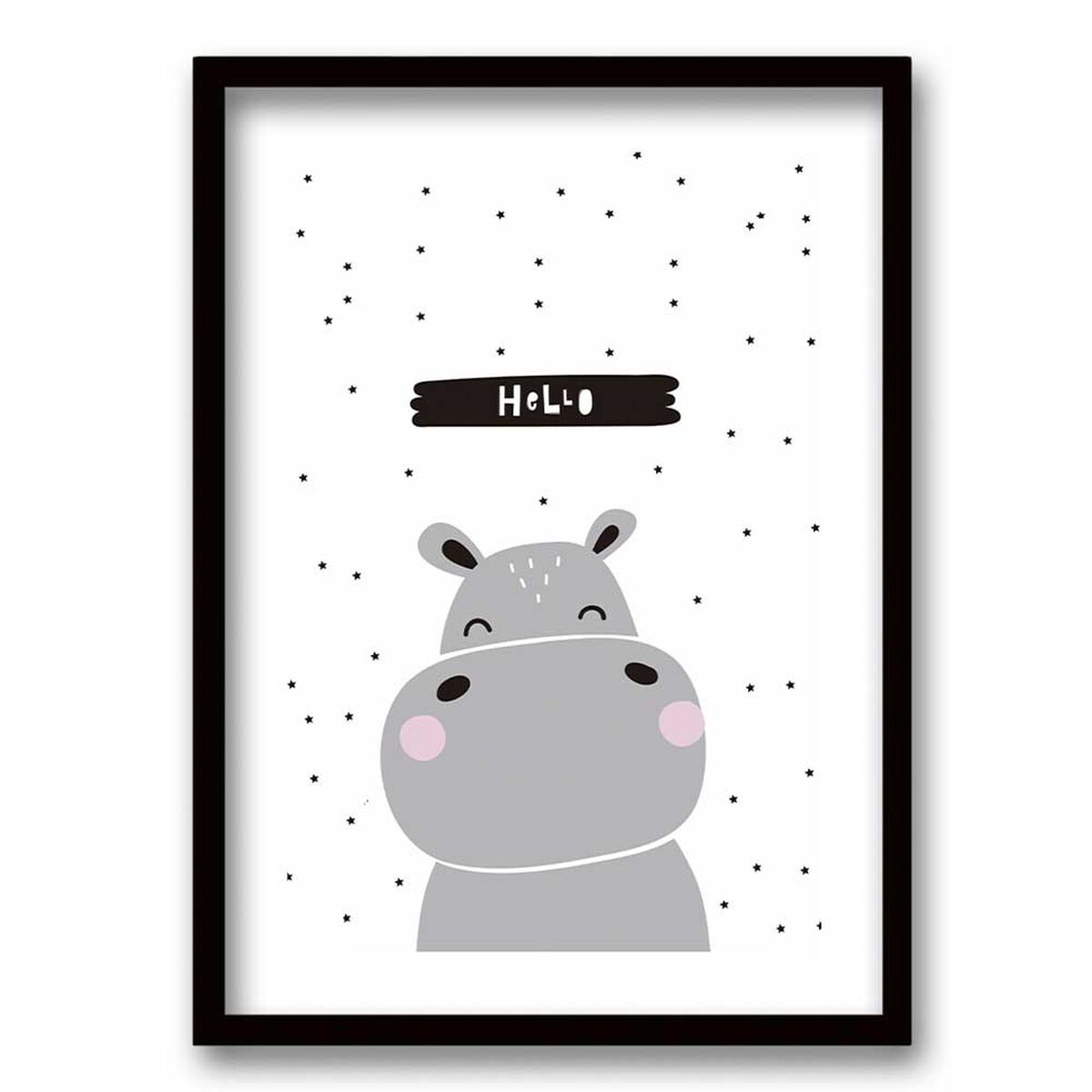 Cuadro Decorativo Retela Hipo Hello 40 x 30 cm