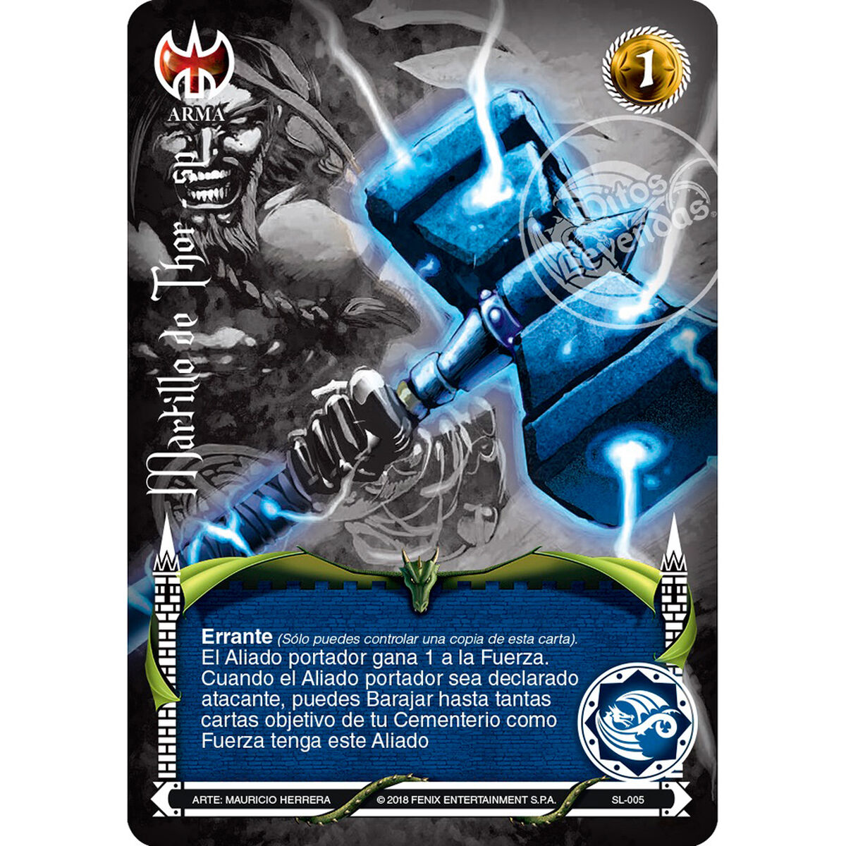 Juego Cartas Mitos y Leyendas Salo Colección Legendaria: Ragnarok