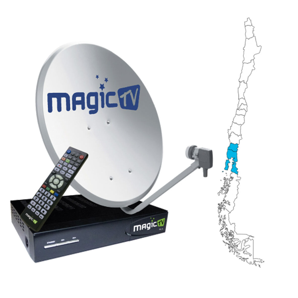 Kit Magic TV Gerona TVR2-75