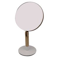 Espejo de Mesa Madera Vgo Circular 22 cm Beige