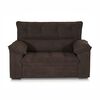 Juego de Living Mons Flex Plus 3-2 Cuerpos Marrom Caf&eacute;