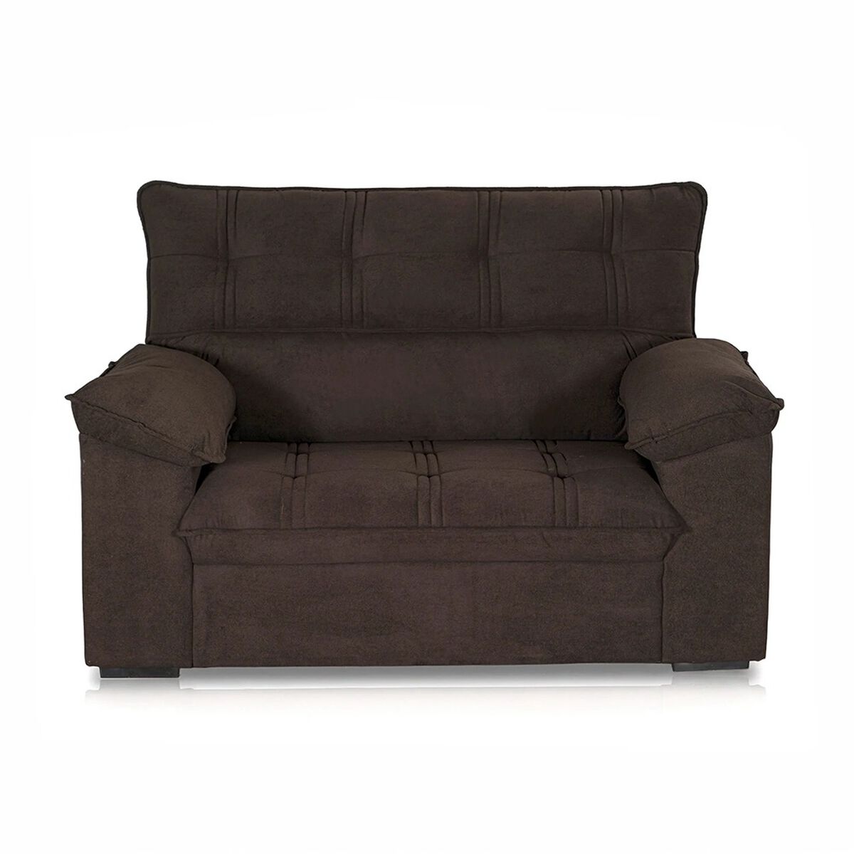 Juego de Living Mons Flex Plus 3-2 Cuerpos Marrom Caf&eacute;