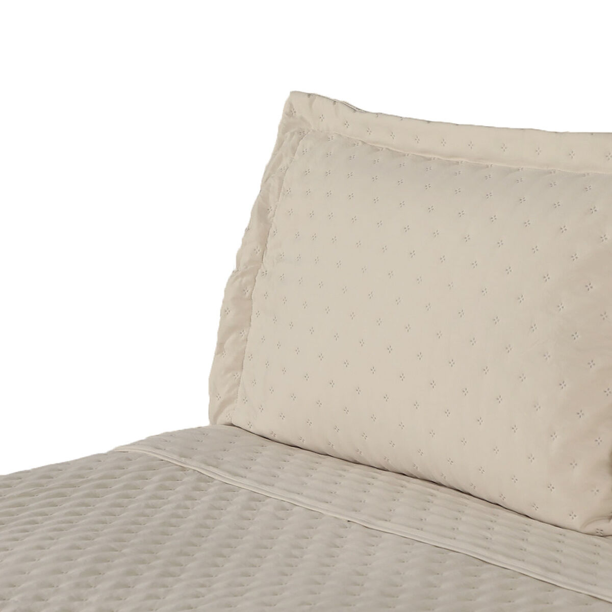 Quilt CIC 1,5 Plazas Taupe Microfibra
