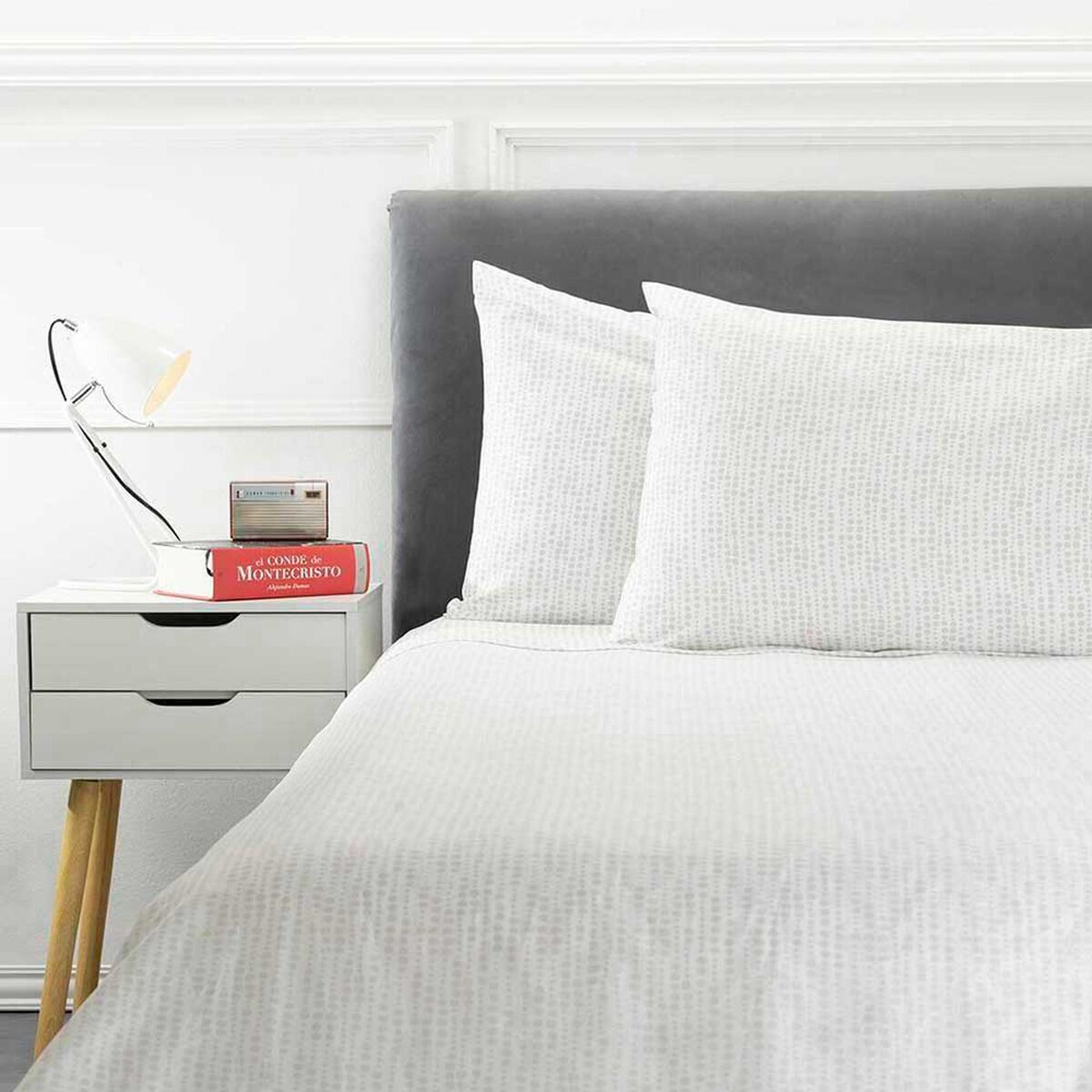 Set 2 Juegos de S&aacute;banas Estampado Mix & Match Casanova King Puntos