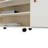 Rack TV Vekkahome Montana 65" Pulgadas Blanco