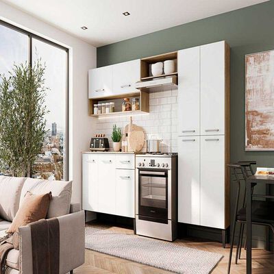 Imagen 1 del producto Mueble de Cocina Roca Arizona 1 Cajón 9 Puertas Blanco