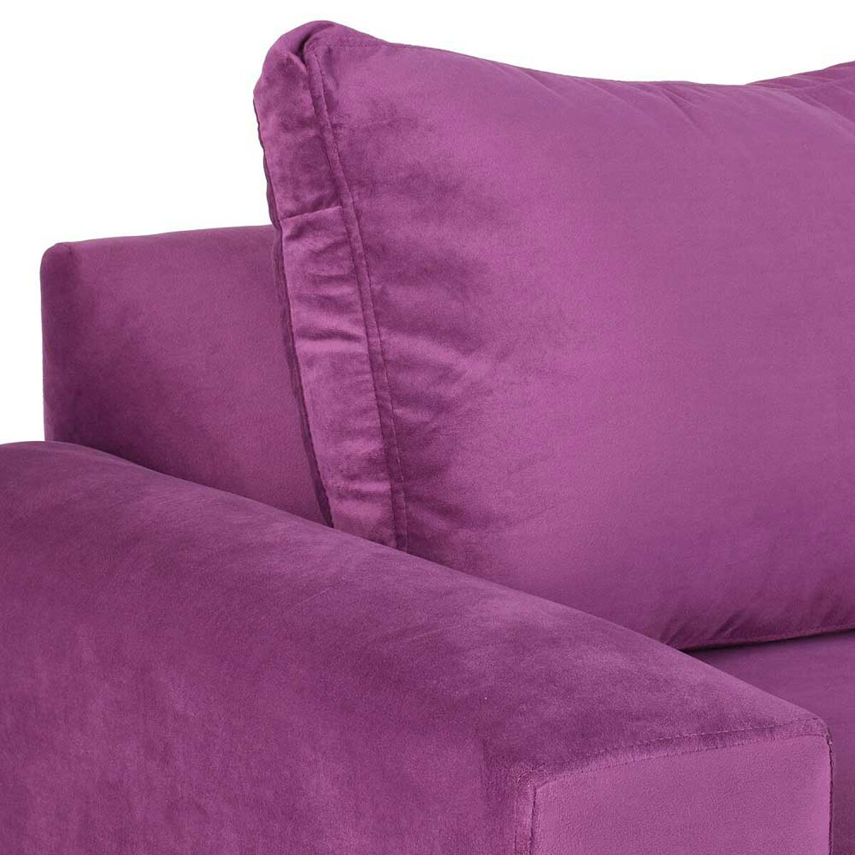 Sofá Muebles America Andrea 3 Cuerpos Lila