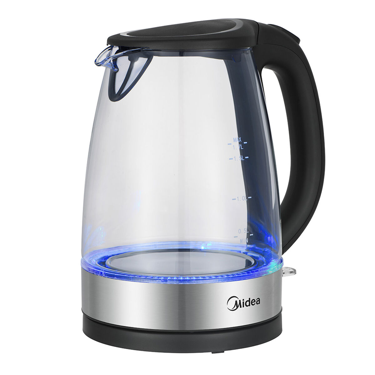 Hervidor Eléctrico Glass Midea MK-17G02A 1,7 lts